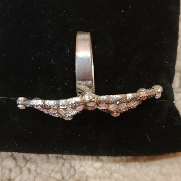 Pink multistone ring - Picture 2 of 3